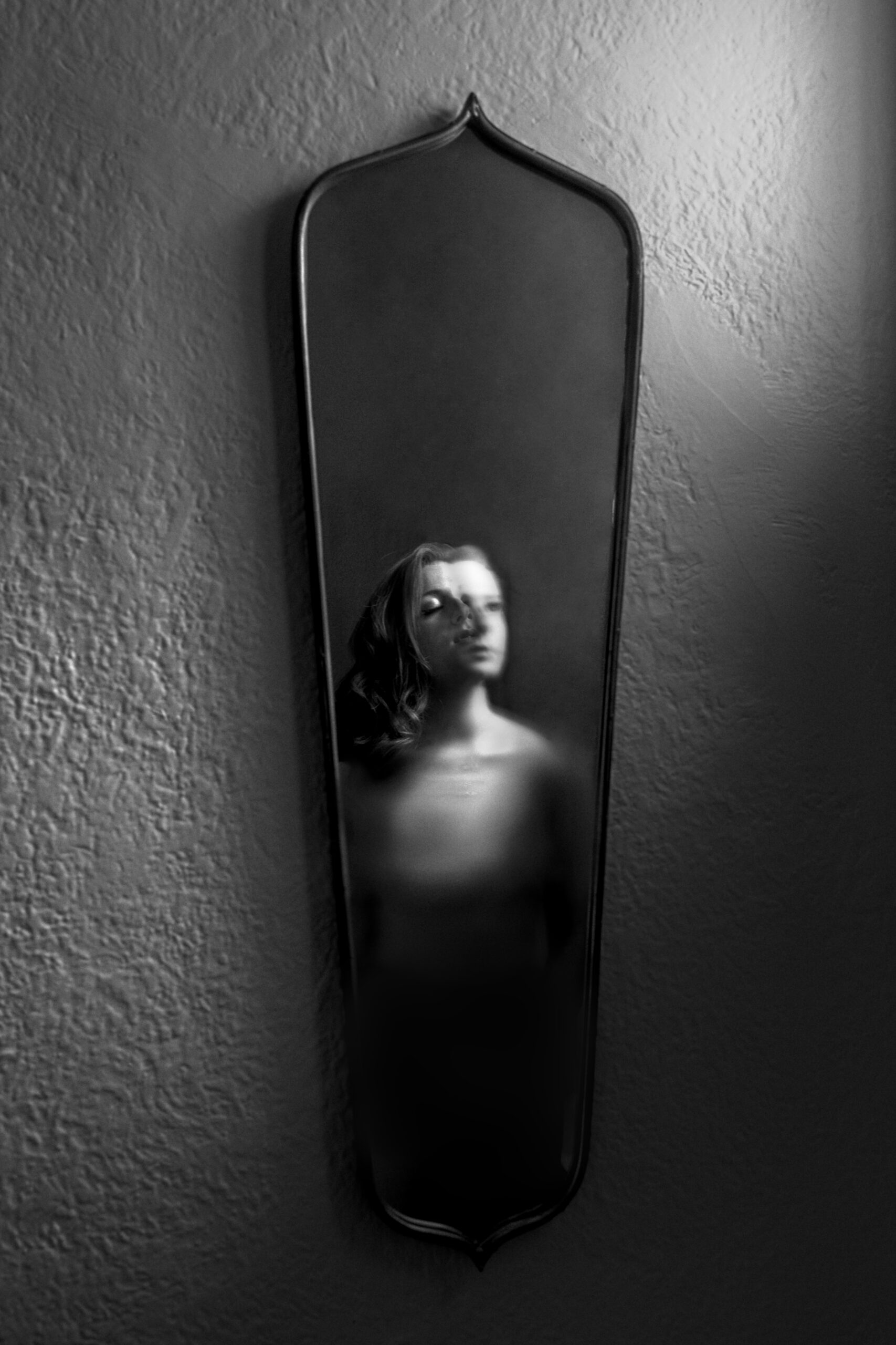 portrait miroir femme